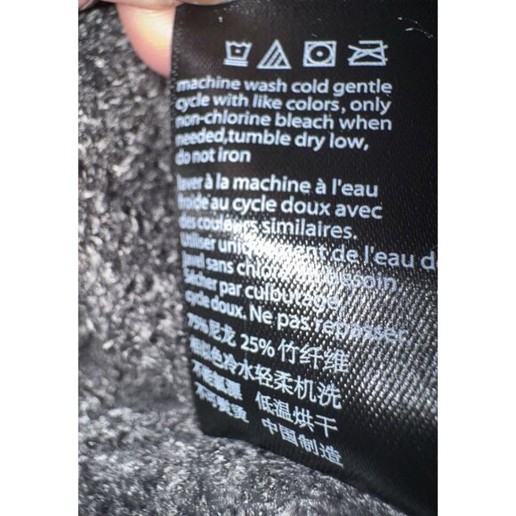 Barefoot Dreams XS Petite CozyChic Lite V Neck Dark Gray Sweater Top NEW $118 - Picture 6 of 13